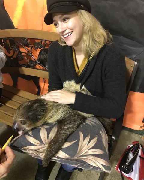 2019.12.23.
@lilireinhart: Van egy újonnan felfedezett szerelmem a lajhárok iránt. Ő itt Ignacio.
